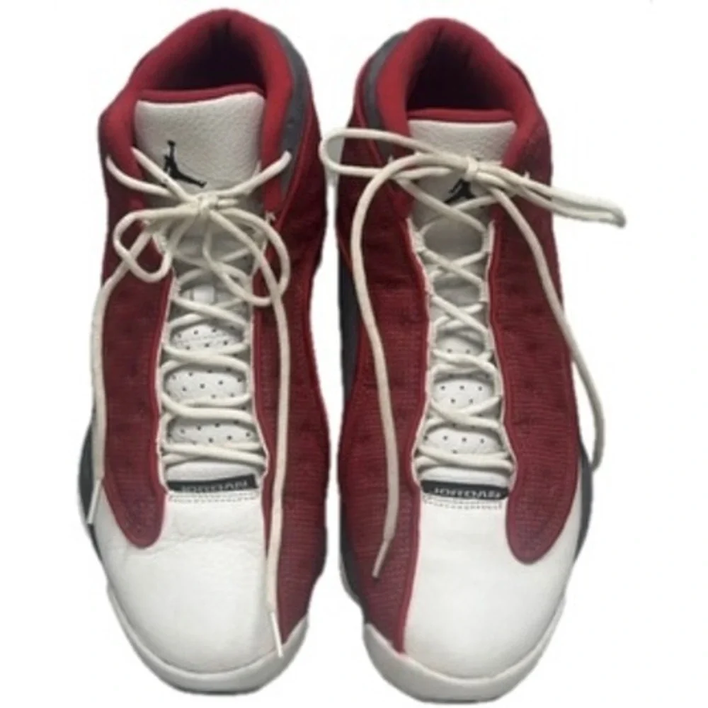Air Jordan 13 Retro Gym Red Flint Grey White Mens Basketball Shoes DJ5982-600